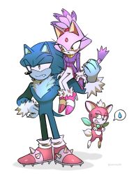 blaze the cat from sonic (series) by yeonwu08