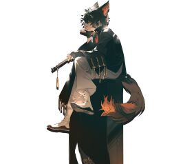 aak (arknights) from ambience synesthesia by rella