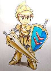 gilgamesh (druaga) from druaga no tou by heika (heikahp)