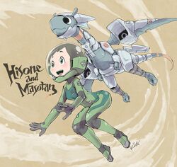 hisone to masotan fan art
