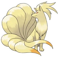 ninetales from pokemon by sugimori ken