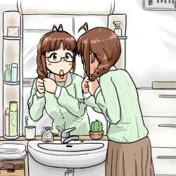 akizuki ritsuko from idolmaster by annko