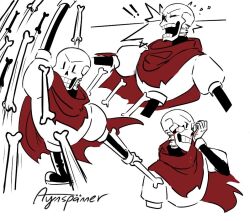 papyrus (undertale) from undertale by ayinspanner