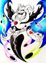 asriel dreemurr from undertale by gothikangelica