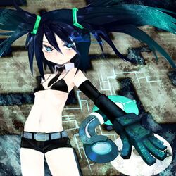 black rock shooter (character) fan art