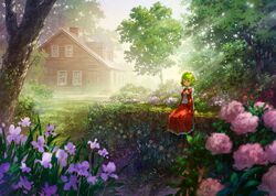 kazami yuuka from touhou by miso pan