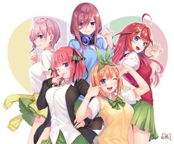 nakano ichika from go-toubun no hanayome by da-cart