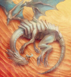 blue-eyes white dragon from yu-gi-oh! by yuza