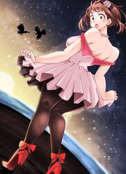 uraraka ochako from boku no hero academia by adahcm