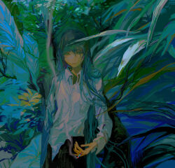 hatsune miku from vocaloid