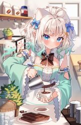 mint fantome from indie virtual youtuber by kuri (animejpholic)