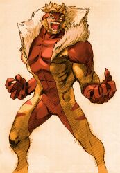 sabertooth (x-men) from capcom by bengus