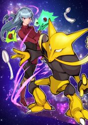 alakazam from pokemon by chienon