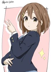 hirasawa yui from k-on!