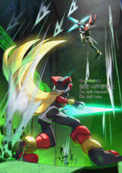 zero(z) (mega man) from mega man (series) by yamanashi taiki