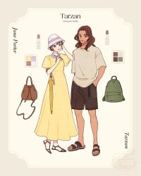 jane porter from tarzan (disney movie) by meecosme
