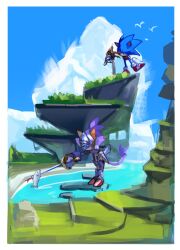 blaze the cat from sonic (series) by legochet