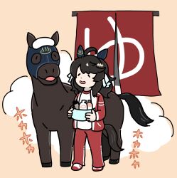 daring tact (umamusume) from real life