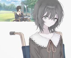 yaegaki erika from flowers (innocent grey) by yuyuyuyhz