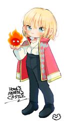 calcifer from howl no ugoku shiro