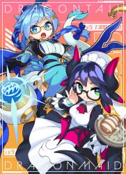 house dragonmaid from yu-gi-oh! by rotix