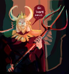 asgore dreemurr from undertale by cosmlcpunk