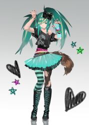 hatsune miku from vocaloid