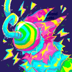 werewire from deltarune by crystallized-cheese