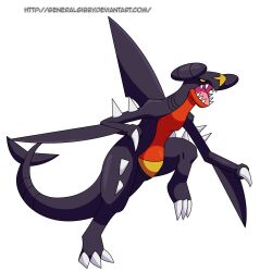 garchomp from pokemon by generalgibby