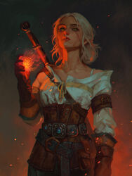 ciri from the witcher (series)