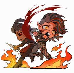 baldur's gate fan art