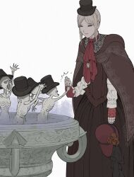 messengers (bloodborne) from bloodborne by giganticbuddha