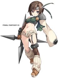 yuffie kisaragi from final fantasy by karukan (monjya)