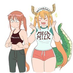 kobayashi (maidragon) from kobayashi-san chi no maidragon by tomatomagica