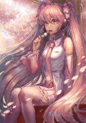hatsune miku from vocaloid