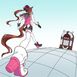 sakura bakushin o (umamusume) from jojo no kimyou na bouken