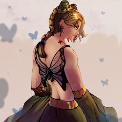 kujo jolyne from jojo no kimyou na bouken by artigor
