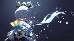 kamisato ayaka from genshin impact by kana ami