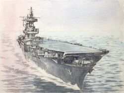 uss enterprise (cv-6) from original by atelier bono