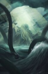 cthulhu from cthulhu mythos by squall