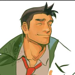 dick gumshoe from ace attorney