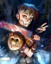 jason voorhees from friday the 13th by sebijy