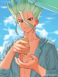 ishigami senkuu from dr. stone