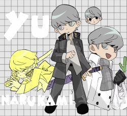 narukami yu from persona by hamusitas