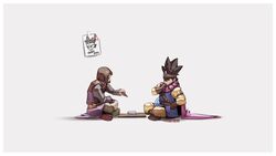 hero (dq11) from dragon quest by nin nakajima