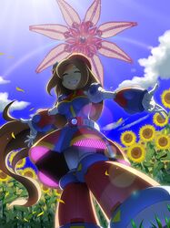 iris (rockman x) from capcom by napo