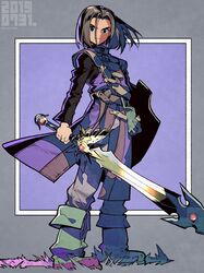 hero (dq11) from dragon quest by fujimoto hideaki