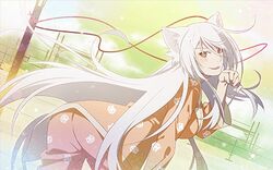 black hanekawa from bakemonogatari