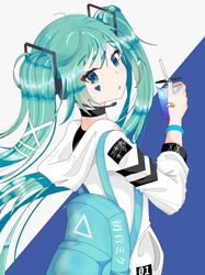 hatsune miku from vocaloid
