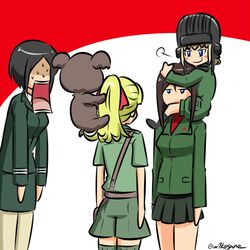 chouno ami from girls und panzer by kogane (staygold)